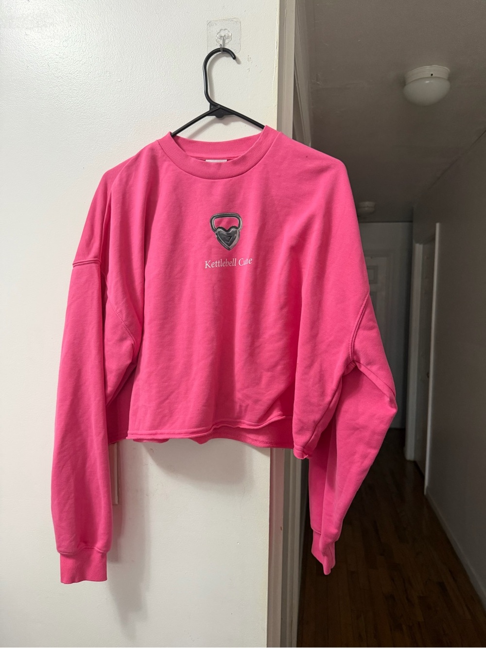 Gymshark Hot Pink Crewneck Sweatshirt